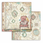 STP Paper Pad 8x8" - Alice Through the Looking Glas