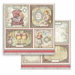 STP Paper Pad 8x8" - Alice Through the Looking Glas