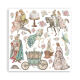 STP Paper Pad 12x12" - Sleeping Beauty