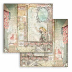 STP Paper Pad 12x12" - Alice Through the Looking Glass