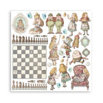 STP Paper Pad 12x12" - Alice Through the Looking Glass