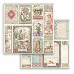 STP Paper Pad 12x12" - Alice Through the Looking Glass