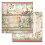 STP Paper Pad 12x12" - Alice Through the Looking Glass