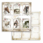 STP Paper Pad 12x12" - Romantic Horses