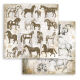 STP Paper Pad 12x12" - Romantic Horses