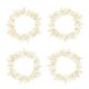 PPV Paper Pack 6"x6"- A Christmas Garland Flowers and Ornaments Cut-Outs