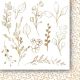 PPV Paper Pack 6"x6"- Golden Dreams Flowers & Ornaments Cut-Outs