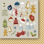 PPV Paper Pack 6"x6"- Hello Santa Claus Cut-Outs