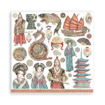STP Paper Pad 8x8" - Sir Vagabond in Japan