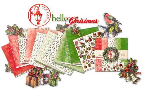 UHK Paper Pack 12x12" - Hello Christmas