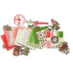 UHK Paper Pack 12x12" - Hello Christmas