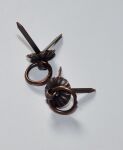 SRH Metal Art - Mini Griff/Pull mit Ring Brad Antique...