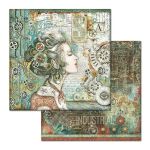 STP Paper Pad 8x8" - Mechanical Sea World