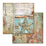 STP Paper Pad 8x8" - Mechanical Sea World