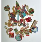 STP Clear Die-Cuts - Christmas Patchwork