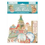 STP Clear Die-Cuts/Ephemera/Stanzteile - Christmas Patchwork