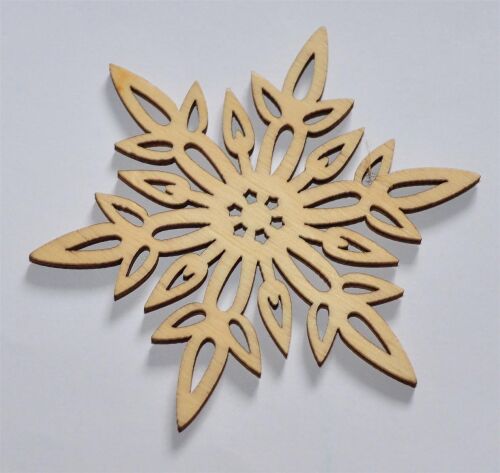 SRH Wood Art - Schneeflocke