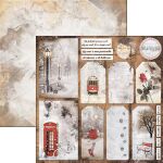 CBL Cardstock - Snow and the City Have a happy Snowy Day