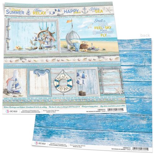 CBL Cardstock - The Sound of Summer Summer Cards