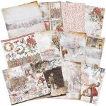 CBL Paper Pad 12x12" - Memories of a Snowy Day