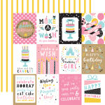 ECP Cardstock - Magical Birthday Girl 3"x4"...