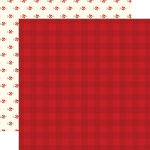 CTB Cardstock - Hello Christmas Red Plaid