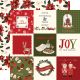 CTB Cardstock - Hello Christmas 4"x4" Journaling Cards