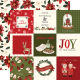 CTB Cardstock - Hello Christmas 4"x4" Journaling Cards