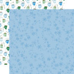 CTB Cardstock - Winter Market Swirly Snowflakes