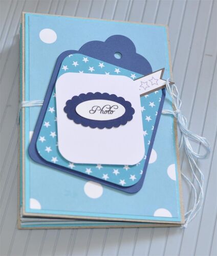 SRH Bastelkit - Flip-Flap-Book Baby Boy