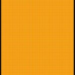 KSA Cardstock 12"x12" - Dots/Pois-Ligne Orange
