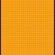 KSA Cardstock 12"x12" - Dots/Pois-Ligne Orange