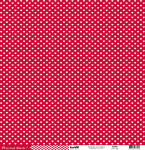 KSA Cardstock 12"x12" - Hearts/Coeur-Chavire Red