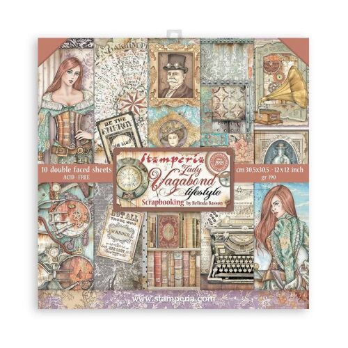 STP Paper Pad 12x12" - Lady Vagabond Lifestyle