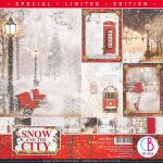 CBL Paper Pad 12x12" - Snow and the City 12BL