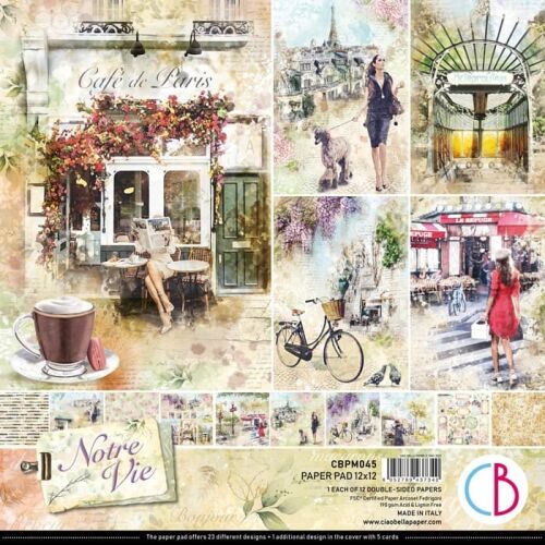 CBL Paper Pad 12x12" - Notre Vie 12BL