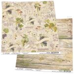 CBL Cardstock - Aesops Fables Grapes & Mushrooms