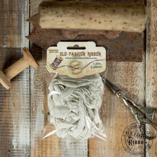 OFR Satin Ribbon - 5 x1,2 m Old White
