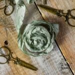 OFR Satin Ribbon - 5 x1,2 m Dirty Mint