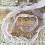 OFR Satin Ribbon - 5 x1,2 m Pearl Rose