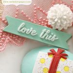 WBP Embellishment - Cameo Love This Party Banner