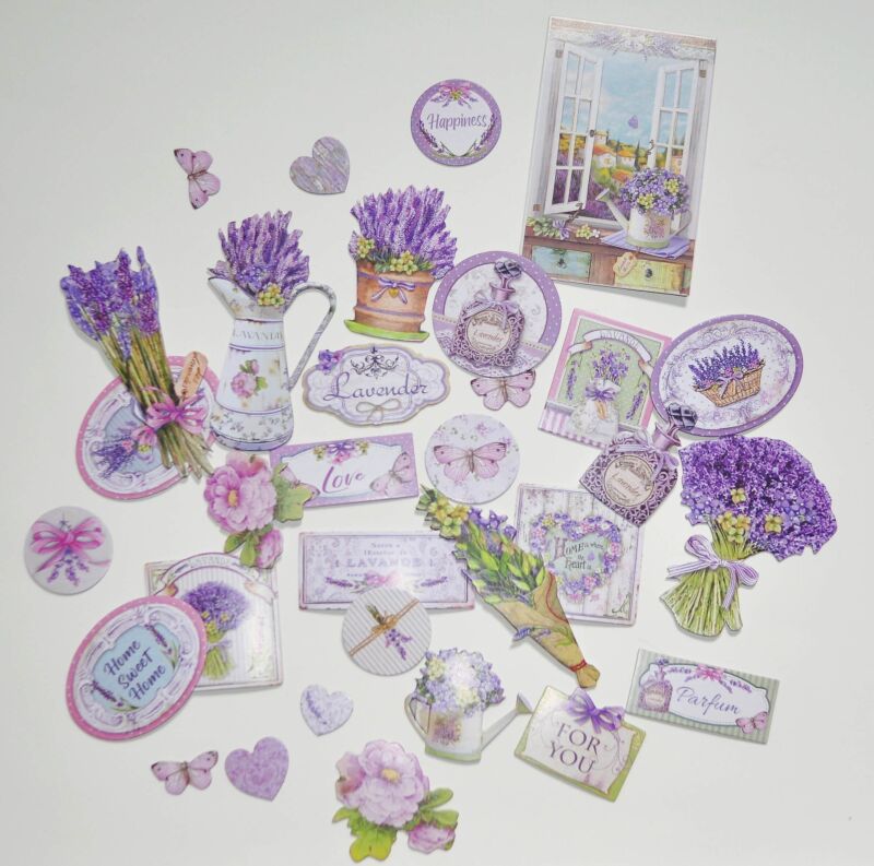 Stamperia DieCuts/Ephemera/Stanzteile Provence