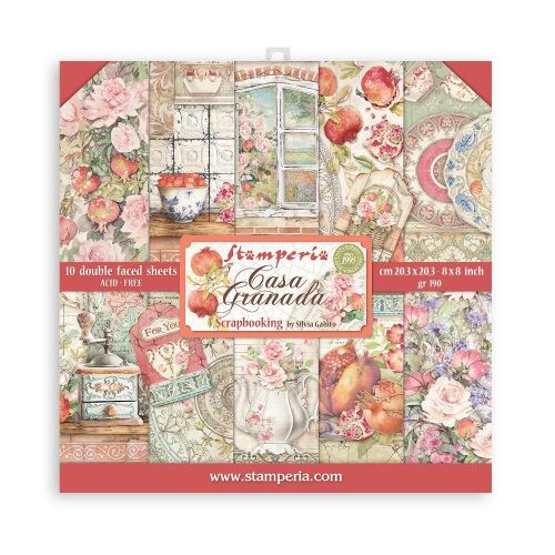 STP Paper Pad 8x8" - Casa Granada