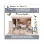 STP 3D-Paper Kit - Romantic Garden House