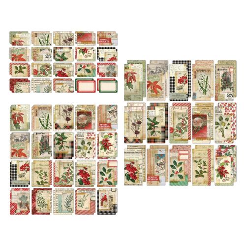 THZ Tim Holtz Ephemera - Idea-Ology Pocket Cards Christmas