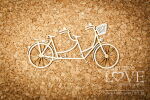 LSL Chipboard-Shapes/Laserstanzteile - Fahrrad Tandem