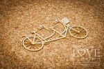 LSL Chipboard-Shapes/Laserstanzteile - Fahrrad Tandem