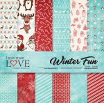 LSL Paper Pack 12"x12" - Winter Fun