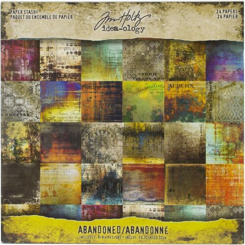 THZ Paper Pad 8"x8" - Tim Holtz Idea-ology Abandoned