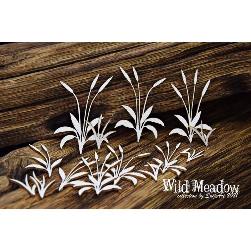 SNI Chipboard-Shapes/Laserstanzteile - Wild Meadow Grass #2